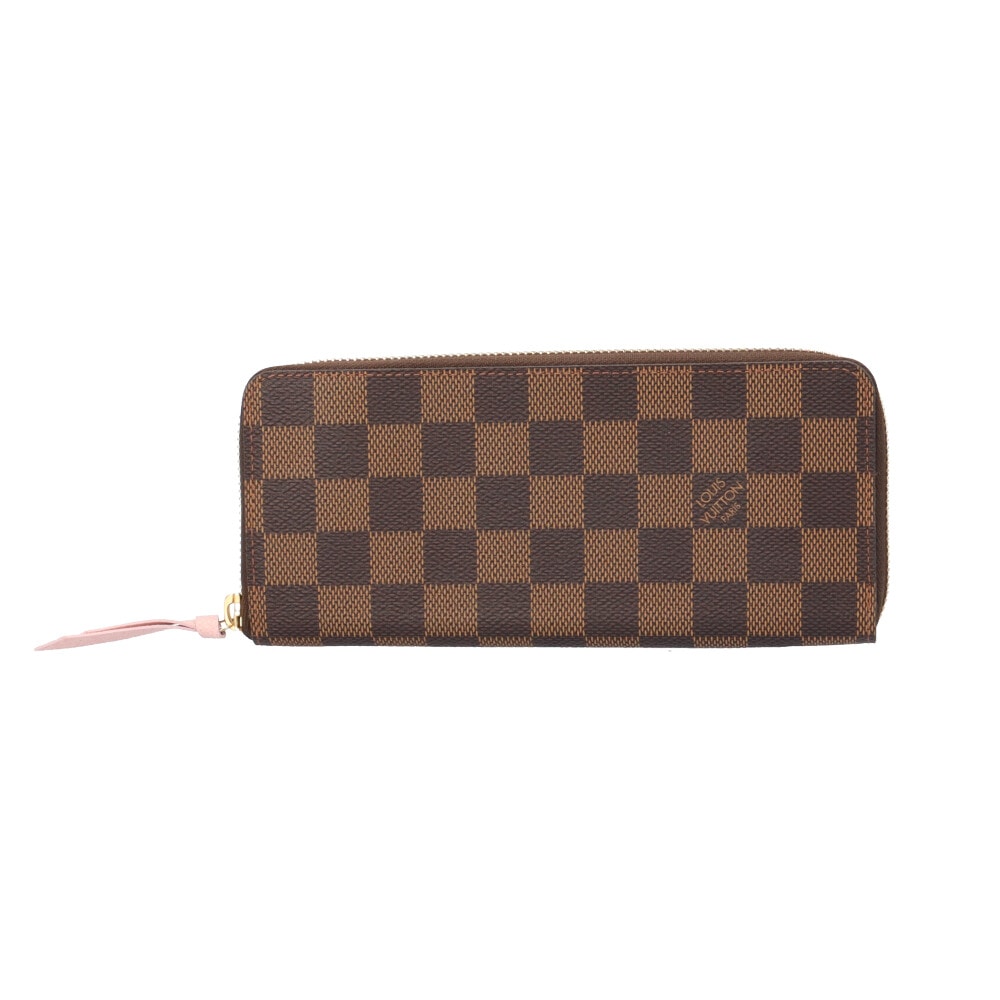 Louis Vuitton Clemence Wallet Damier Ebene "Rose Ballerine"