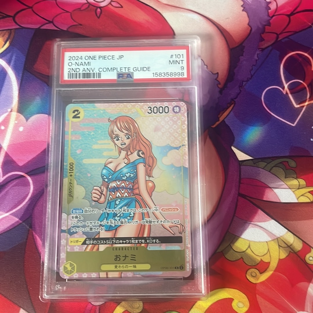 PSA9】おナミ R [OP06-101](プロモーションカード「ONE PIECE CARD
