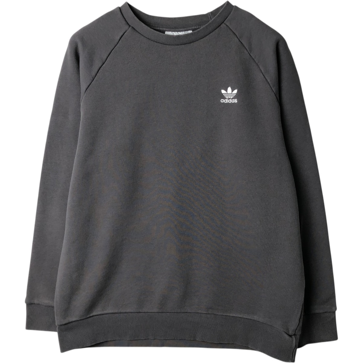 古着 アディダス adidas ワンポイントロゴスウェットシャツ トレーナー メンズM相当/eaa629548