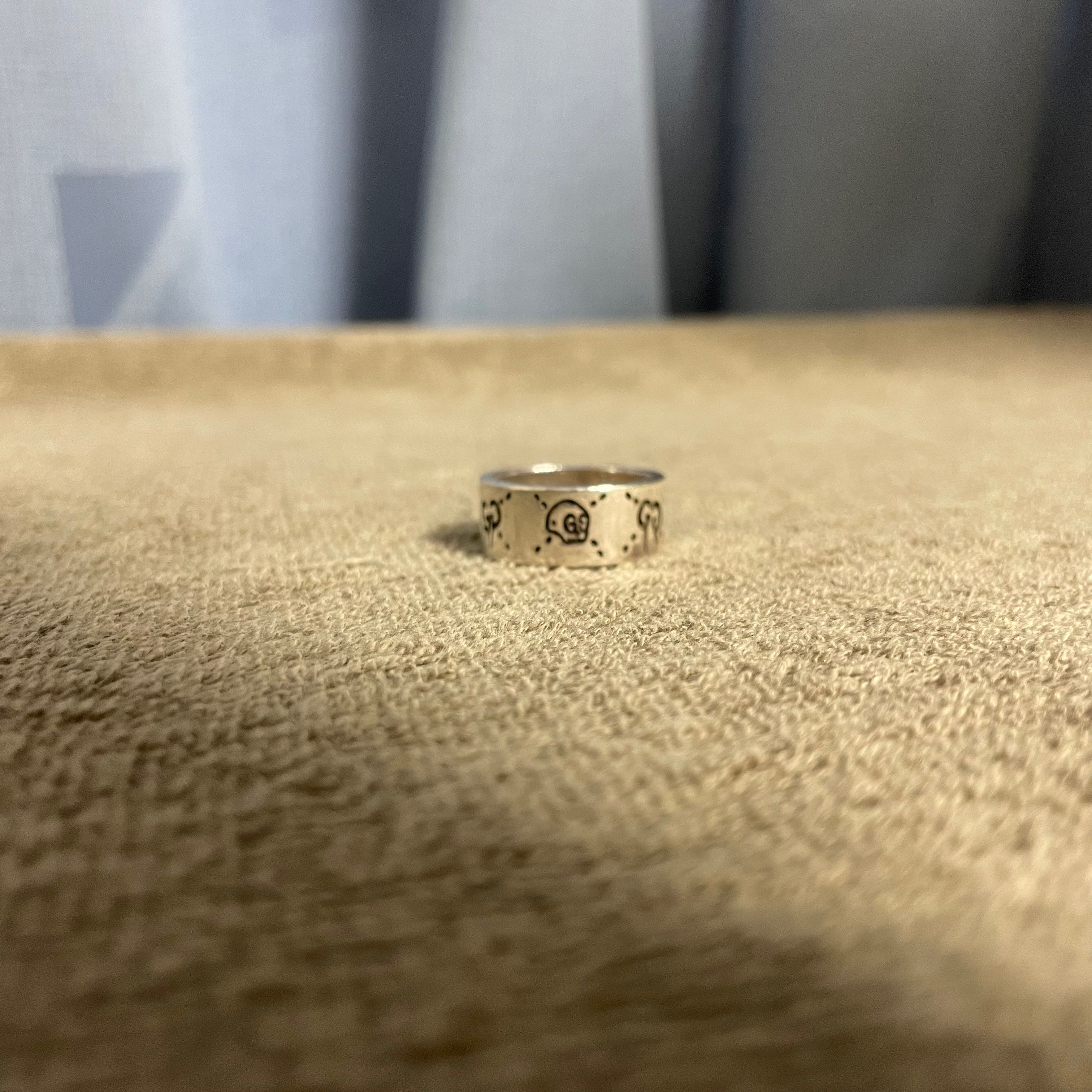 GUCCI Guccighost Ring In Silver