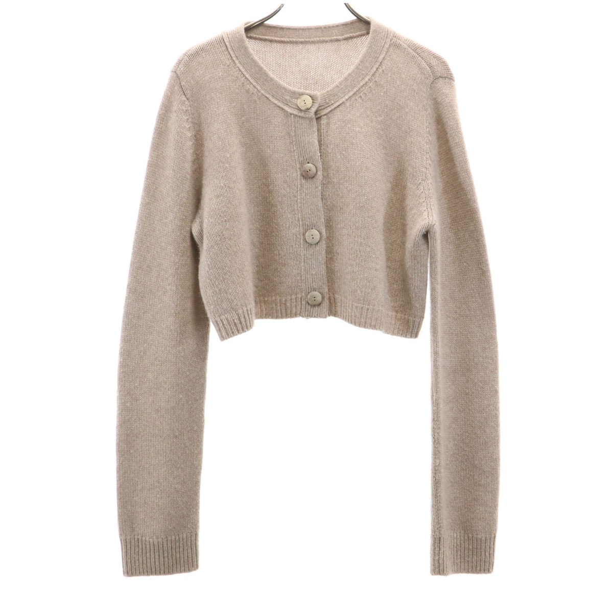 やや傷や汚れあり】FOXEY フォクシー 日本製 カシミヤ100％ 長袖