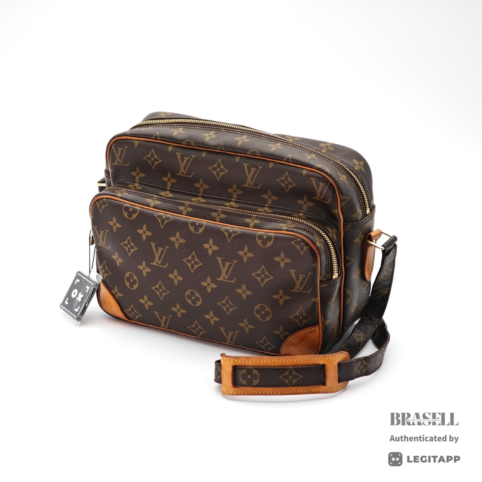 LOUIS VUITTON ルイ・ヴィトン ナイル Monogram ナイル M45244 AR0013 ショルダーバッグ Monogram Canvas Brown レディース