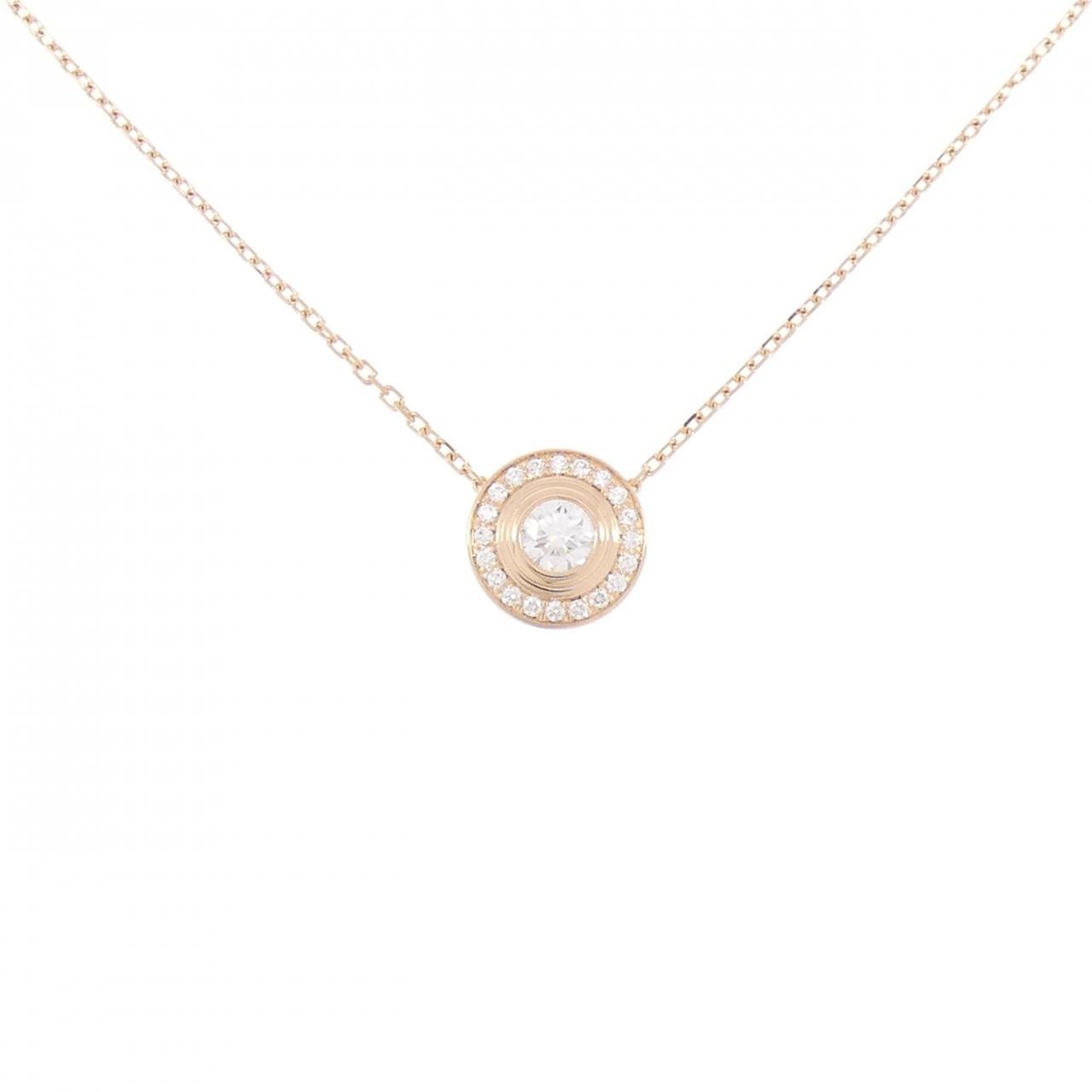 カルティエ ダムール ネックレス 0.23CT D VVS2 3EXT