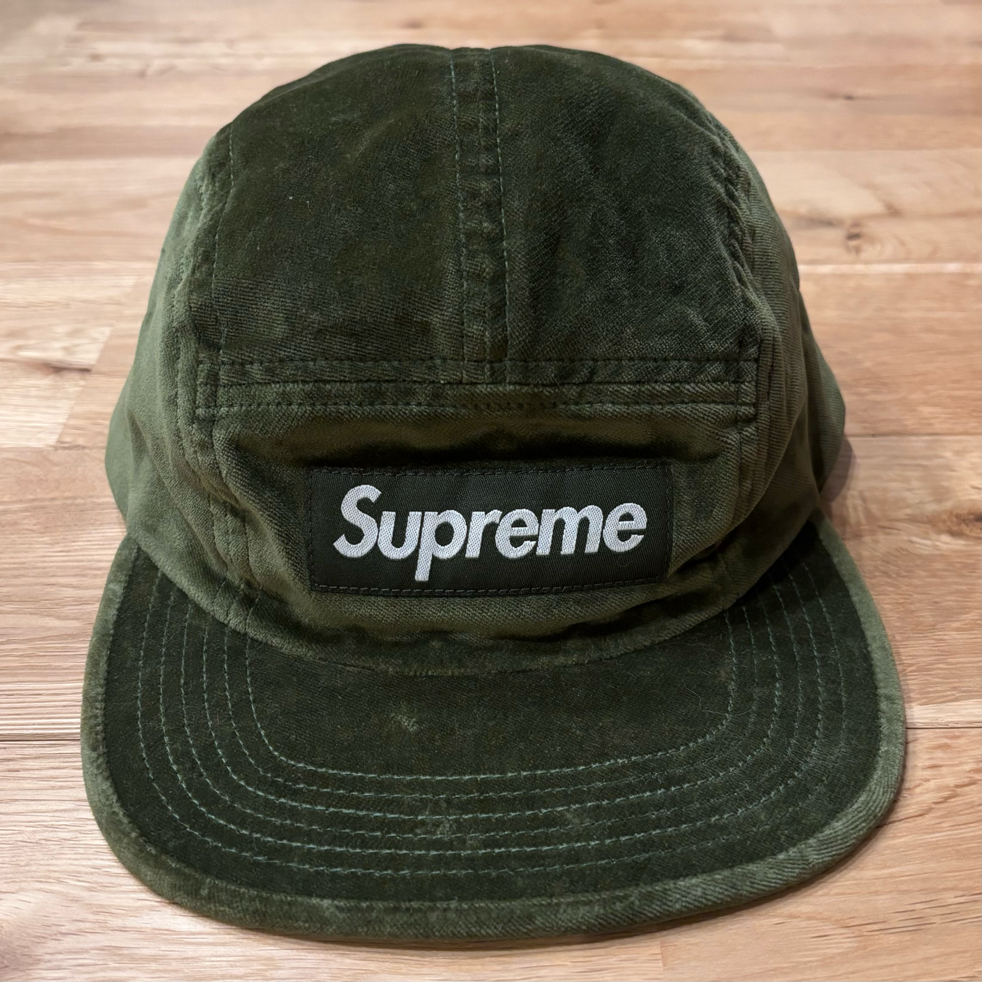Supreme Velvet Camp Cap シュプリーム ベルベット キャンプ キャップ