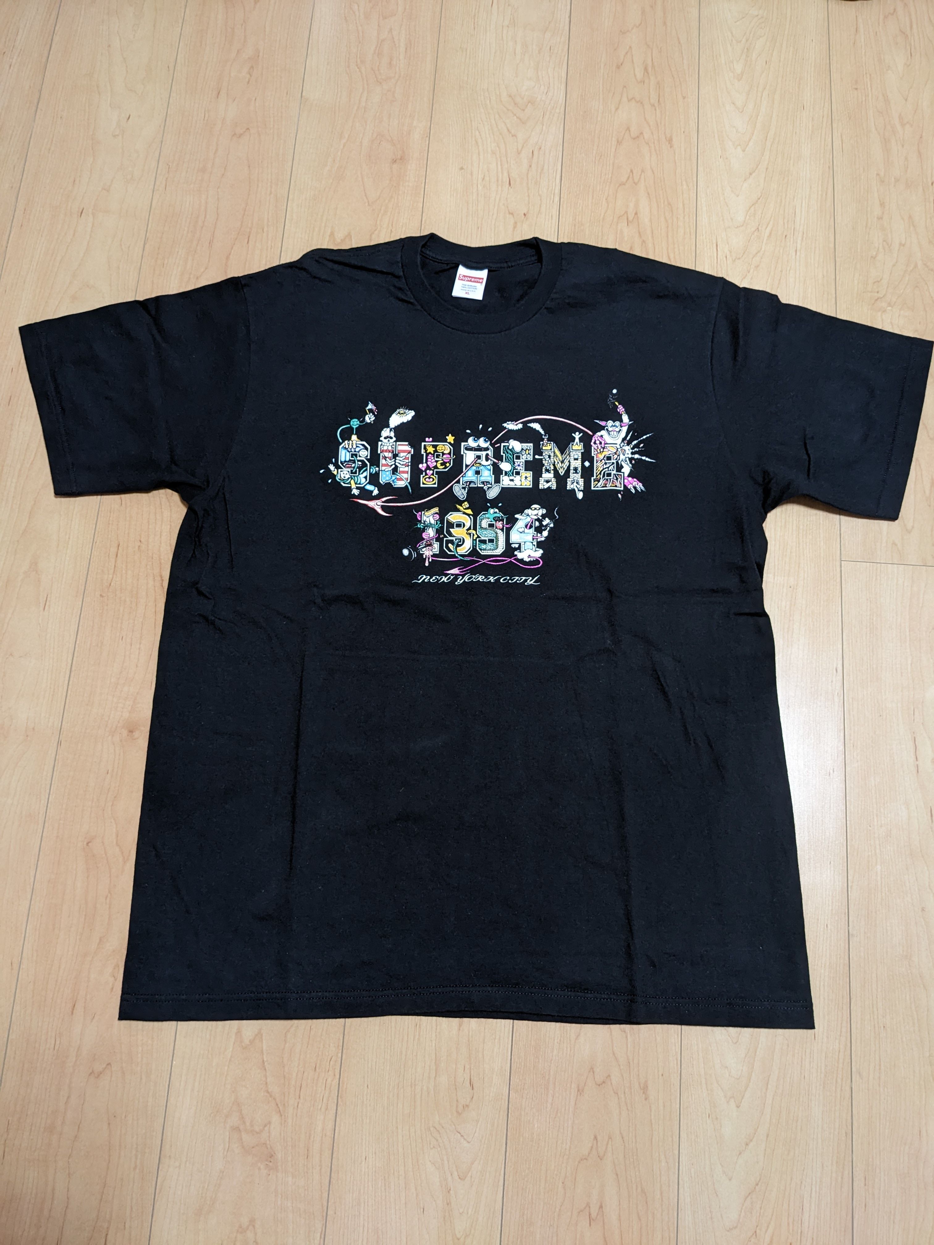 Supreme Varsity Tee "Black"