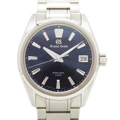 ★SALE【6wce0408】セイコー グランドセイコー エボリューション9 SLGA021/9RA2-0AB0 ネイビー文字盤【中古】腕時計 メンズ