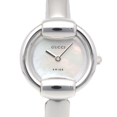 グッチ 腕時計 時計 ステンレススチール 1400L クオーツ 磨き直し済 レディース 1年保証 GUCCI 中古
