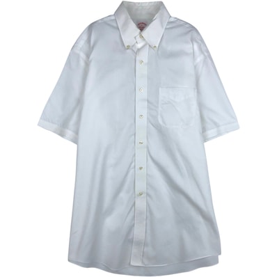 古着 ブルックスブラザーズ Brooks Brothers Est.1818 MADISON 半袖 ボタンダウンシャツ メンズL相当/eaa644915