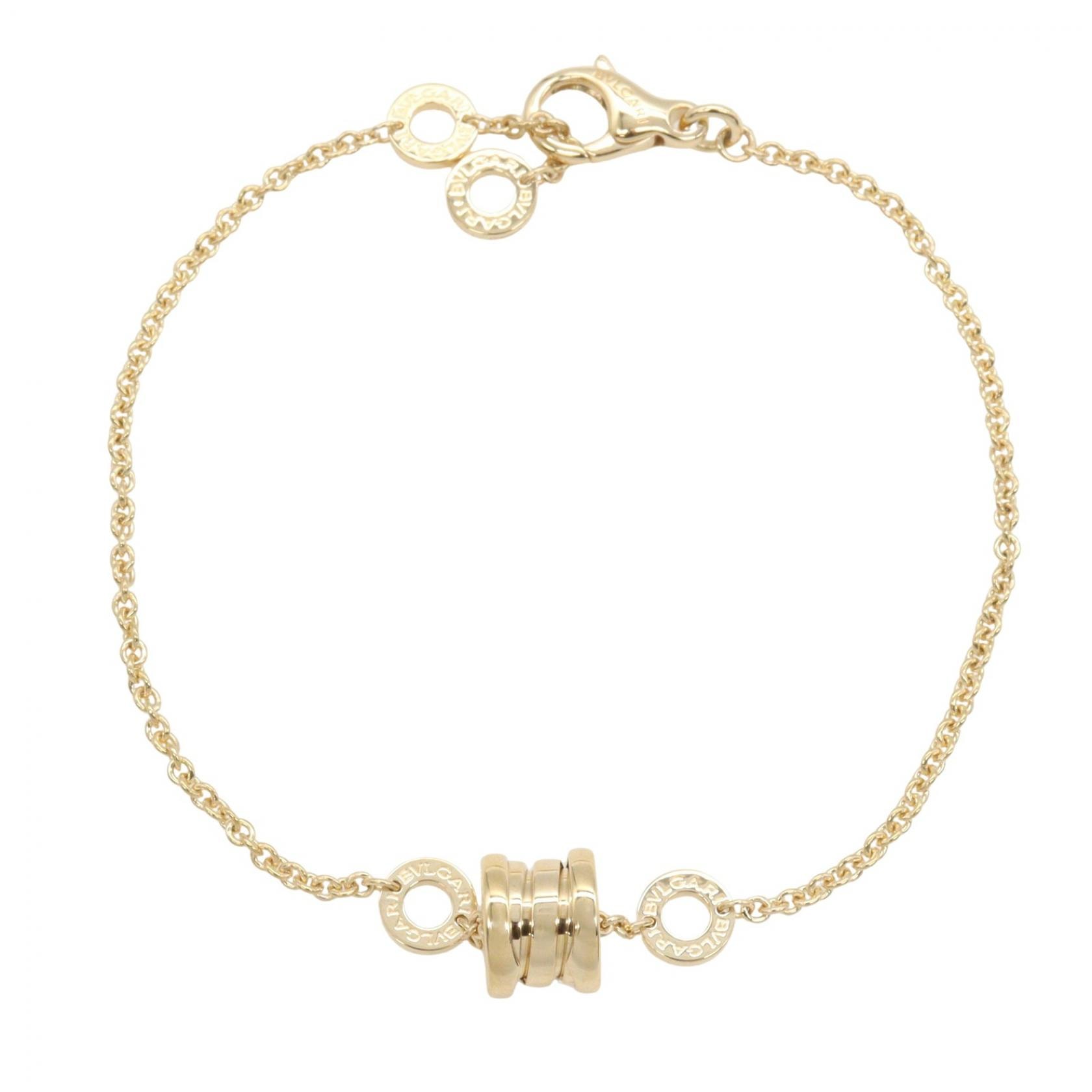 ブルガリ BVLGARI B-zero1 ビーゼロワン エレメント ブレスレット ブレスレット アクセサリー K18(イエローゴールド) レディース ゴールド系 340666 【中古】