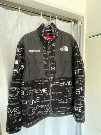 Supreme x The North Face Steep Tech Fleece Jacket "Black"