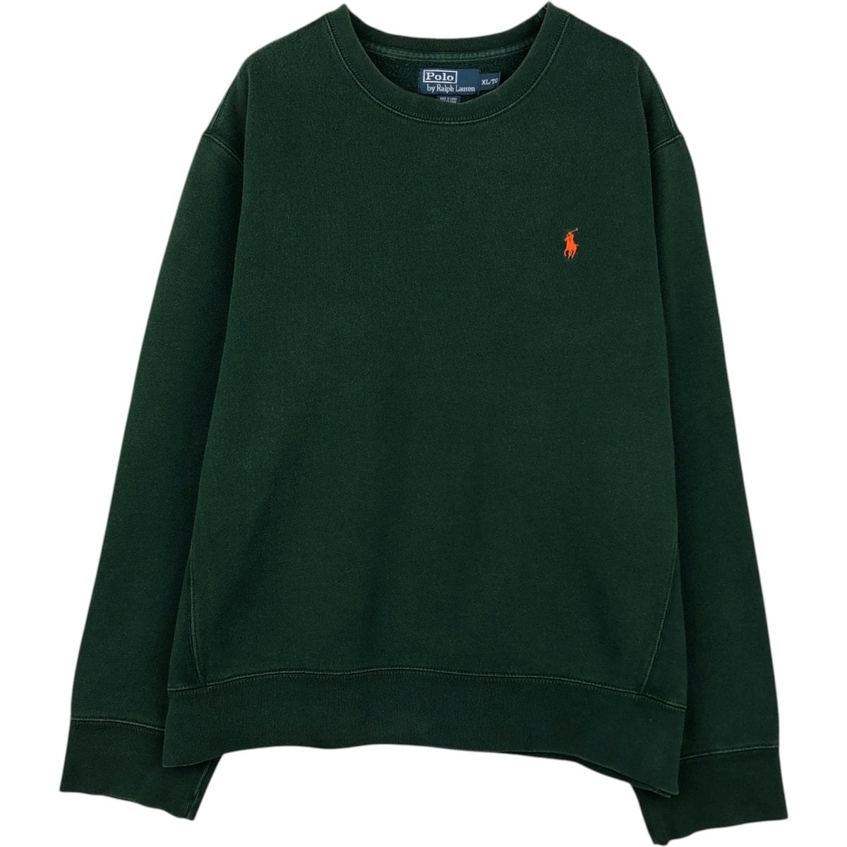 古着 ラルフローレン Ralph Lauren POLO by Ralph Lauren ワンポイントロゴスウェットシャツ トレーナー メンズXL相当/eaa633995