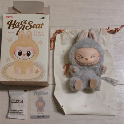 POP MART THE MONSTERS (LABUBU) Have a Seat Plush Series HEHE