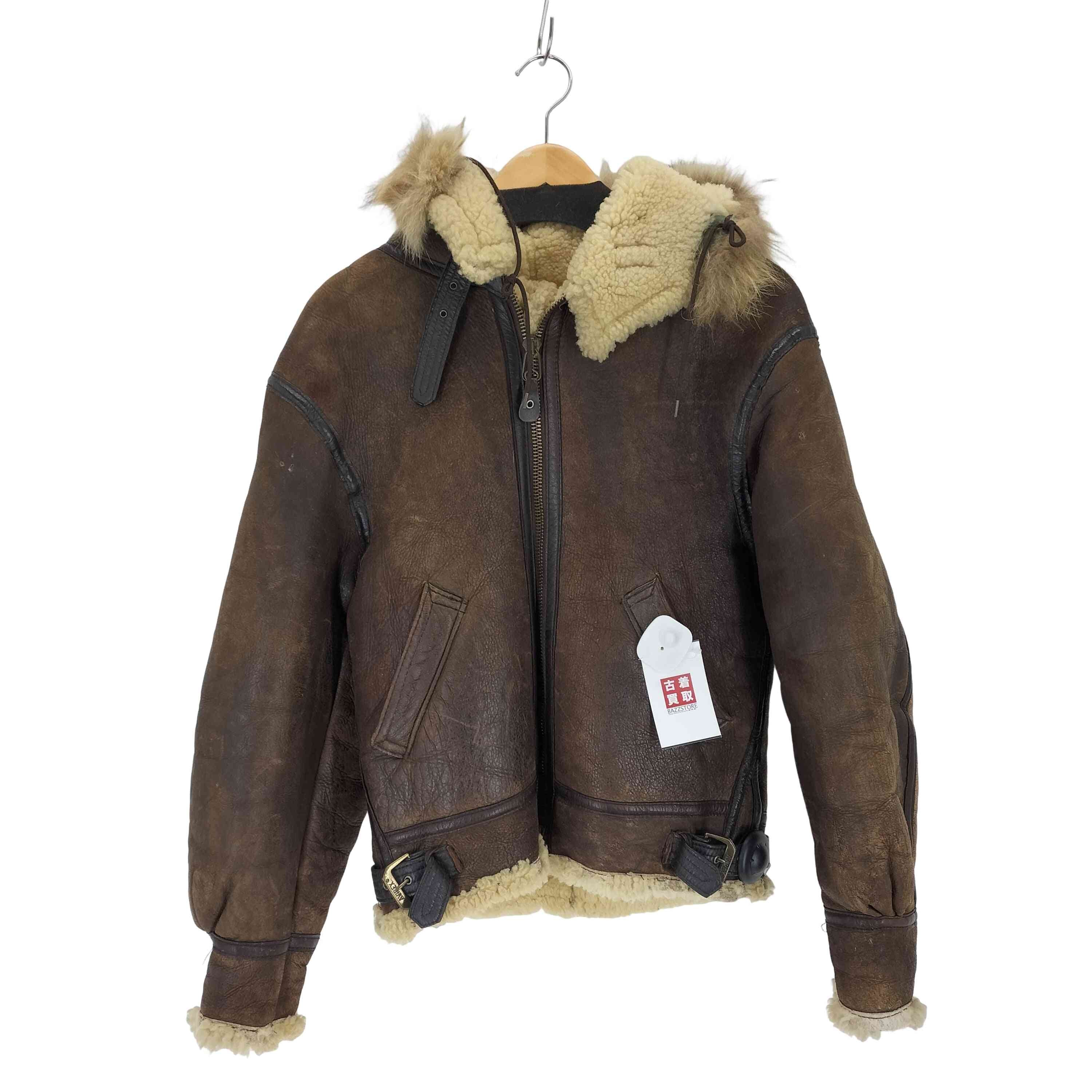 USA製 TYPE B-3 フード付きムートンフライトジャケット【1141865935355】