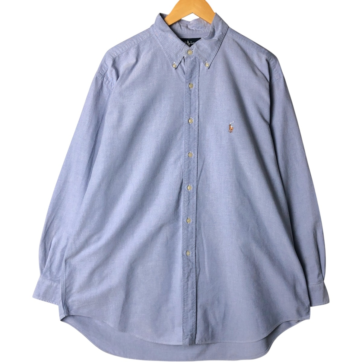 古着 ラルフローレン Ralph Lauren YARMOUTH 長袖 ボタンダウンシャツ メンズXL相当/eaa577338