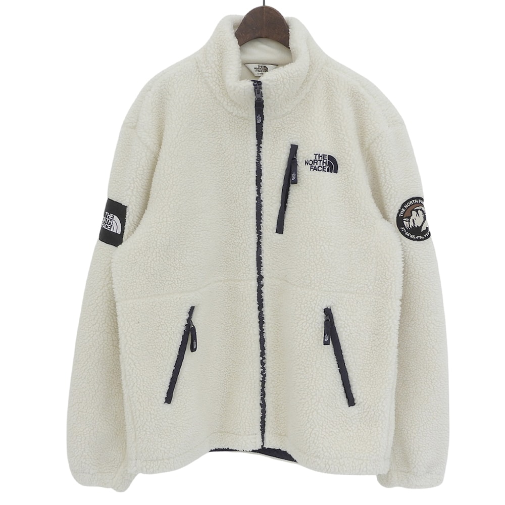 ノースフェイス ホワイトレーベル RIMO FLEECE JACKET リモフリース ジャケット メンズ ホワイト L L