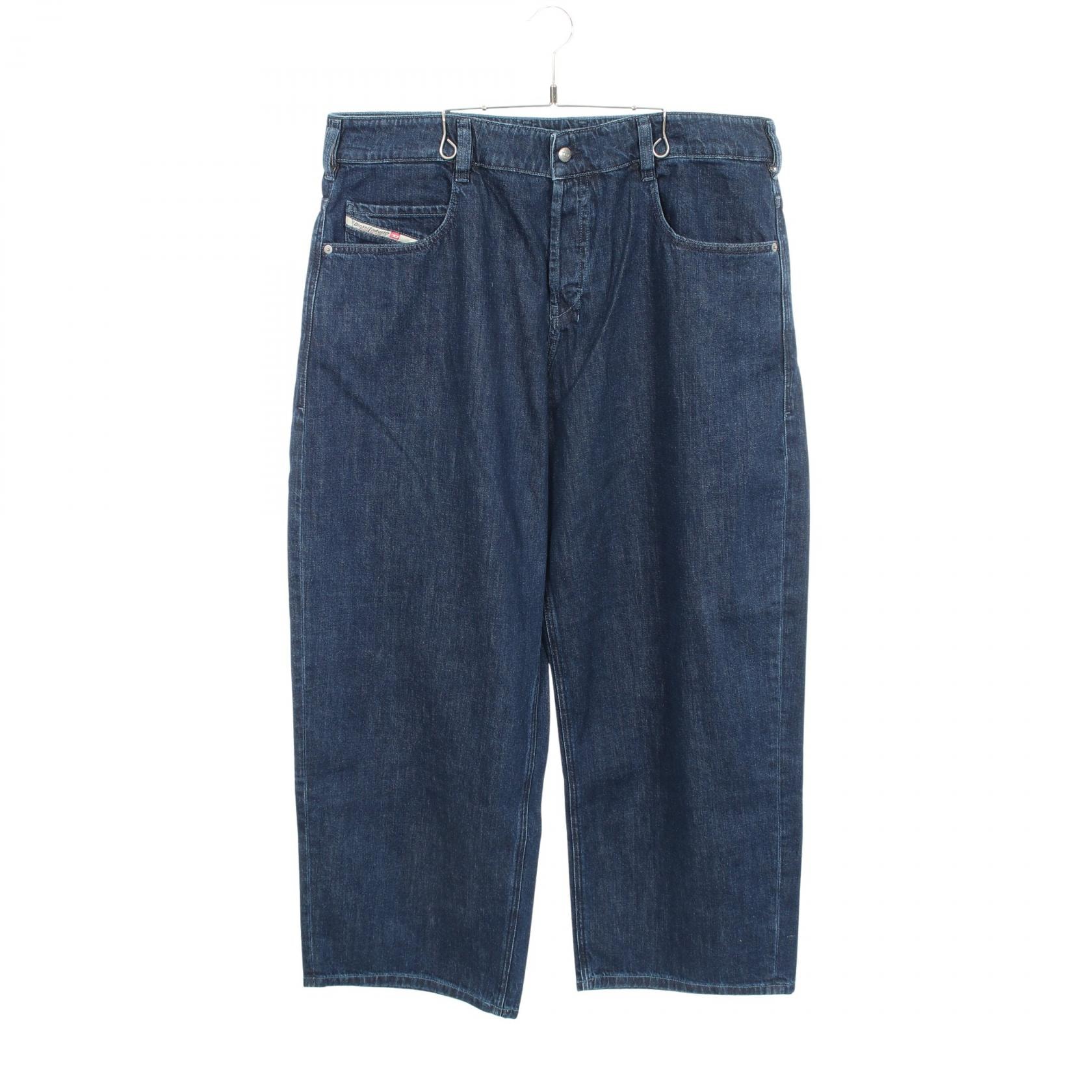 ディーゼル DIESEL 1997 D-ENIM-M ボタンフライ デニムパンツ 衣料品 ボトムス コットン メンズ ネイビー系 【中古】