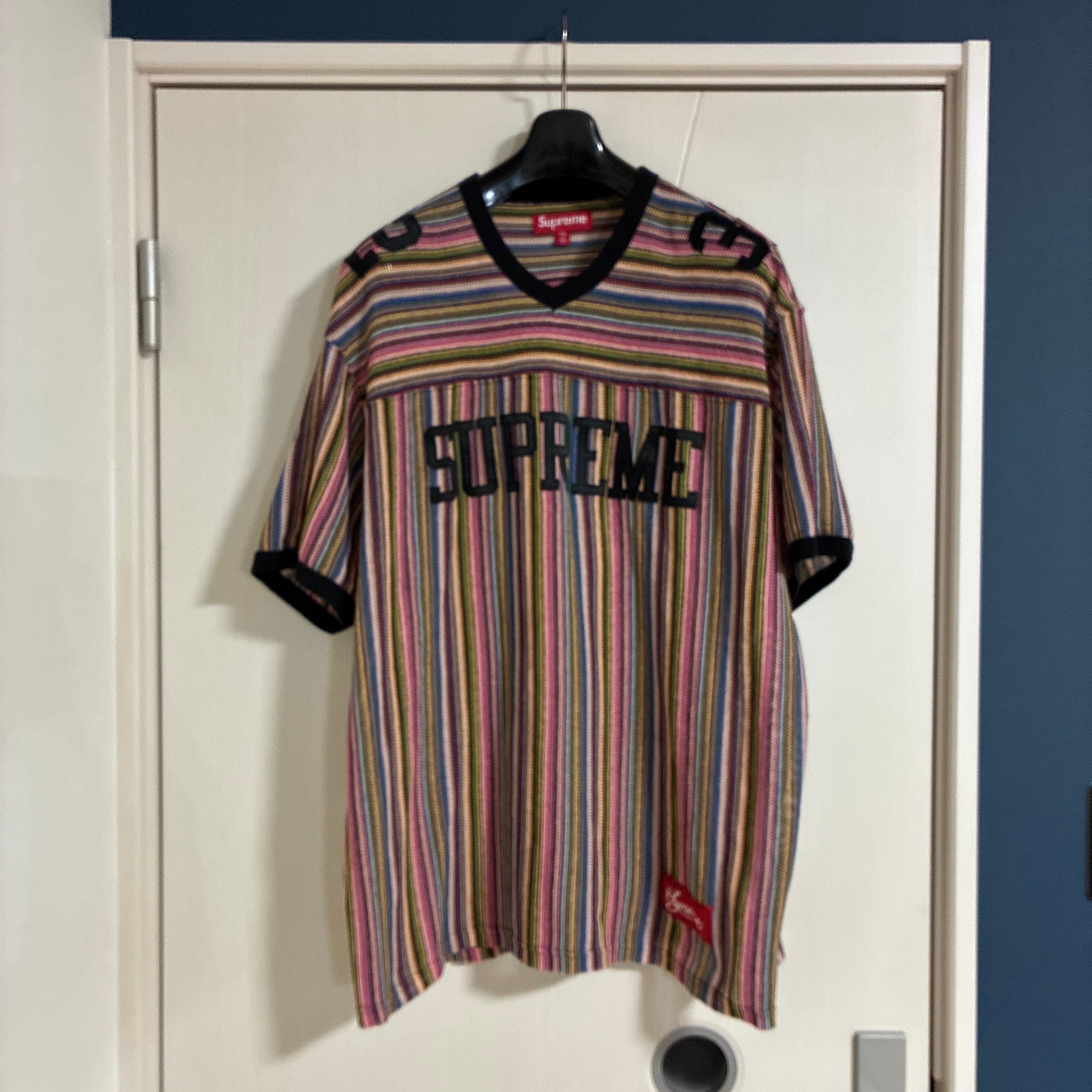 Supreme Open Knit Football Top "Multi"