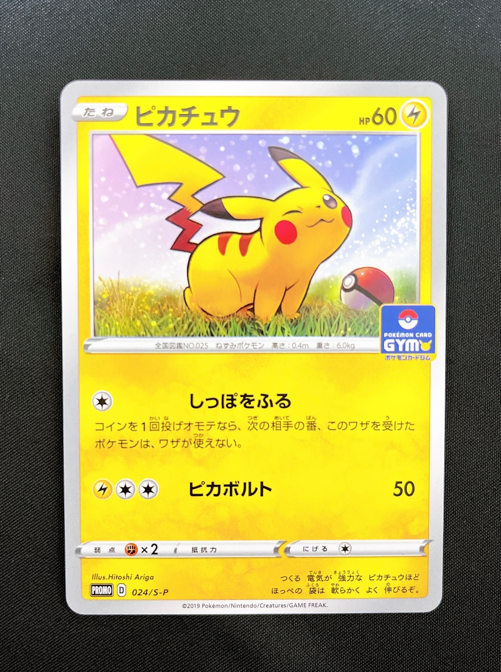 ピカチュウ: プロモ P [S-P 024](ポケモンカードゲーム ソード&シールド 「プロモカードパック 第1弾」)