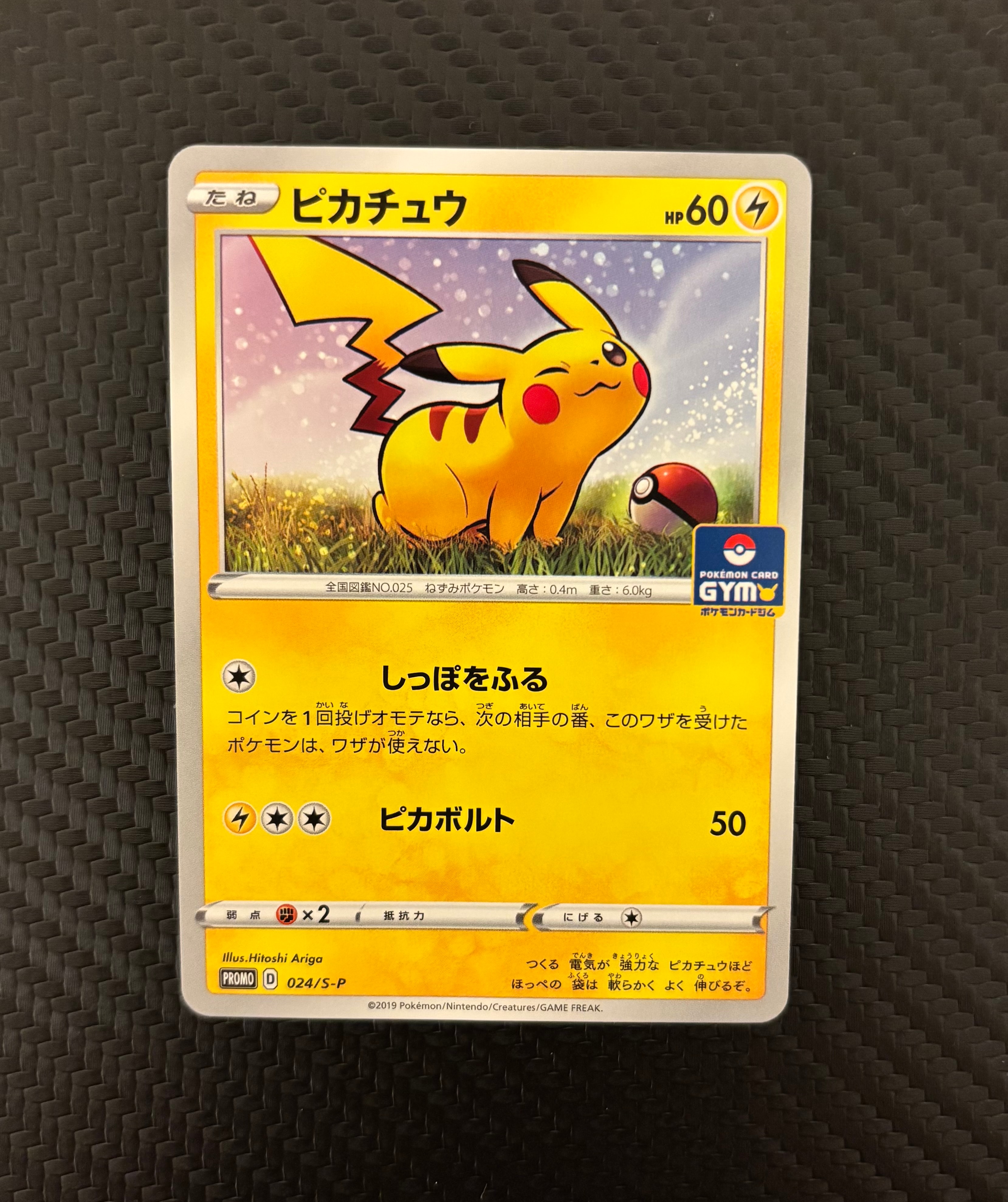 ピカチュウ: プロモ P [S-P 024](ポケモンカードゲーム ソード