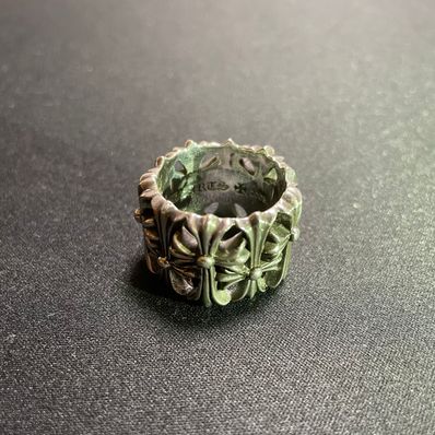 Chrome Hearts Cemetery Cross Ring "Silver"