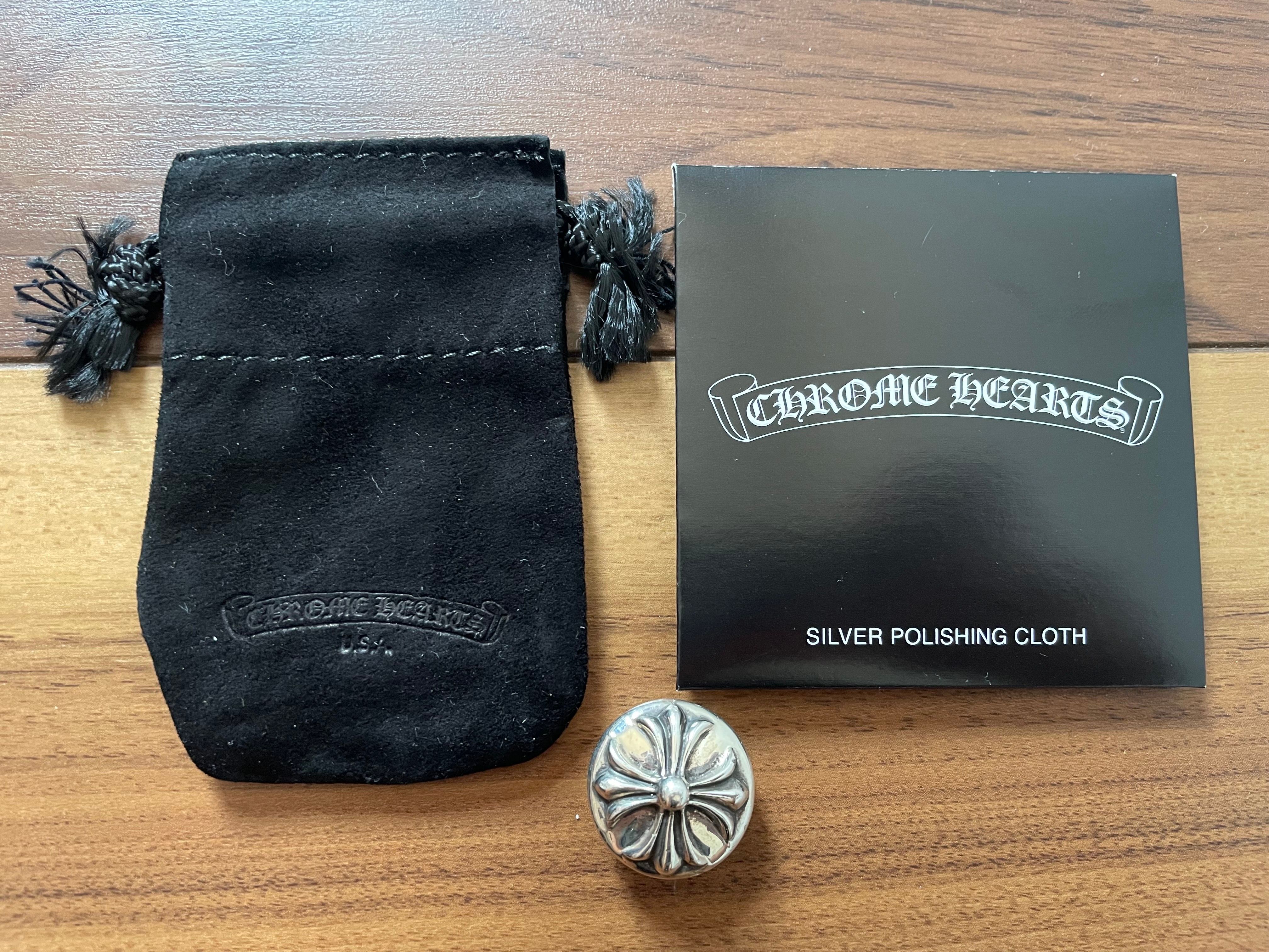 Chrome Hearts Hair Band # 2 Cross Bracelet "Black"