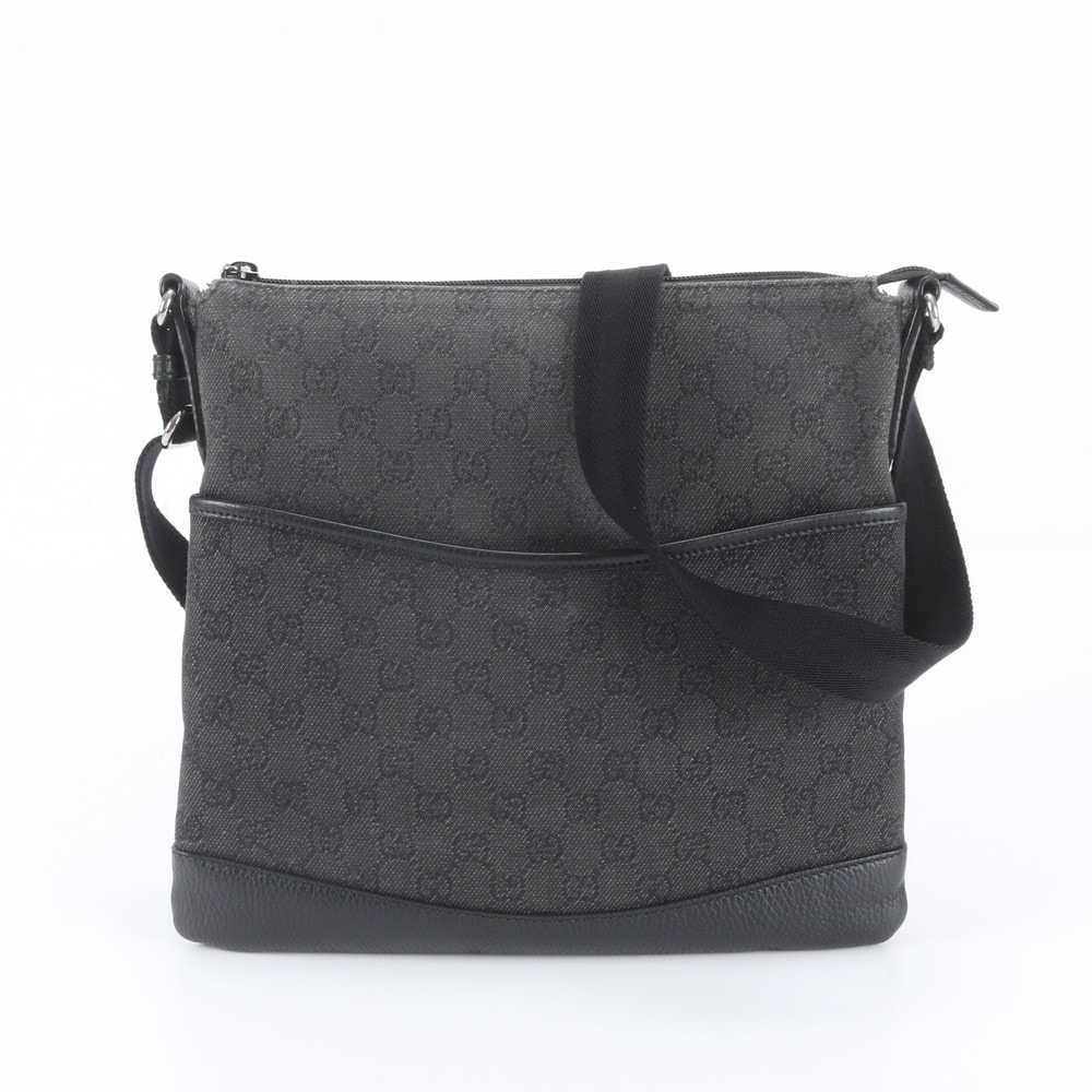 ■美品 グッチ GGキャンバス 509635 ショルダーバッグ