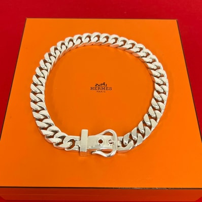 HERMES エルメス ブックルセリエ GM ネックレス シルバー925 ネックレス シルバー
26509