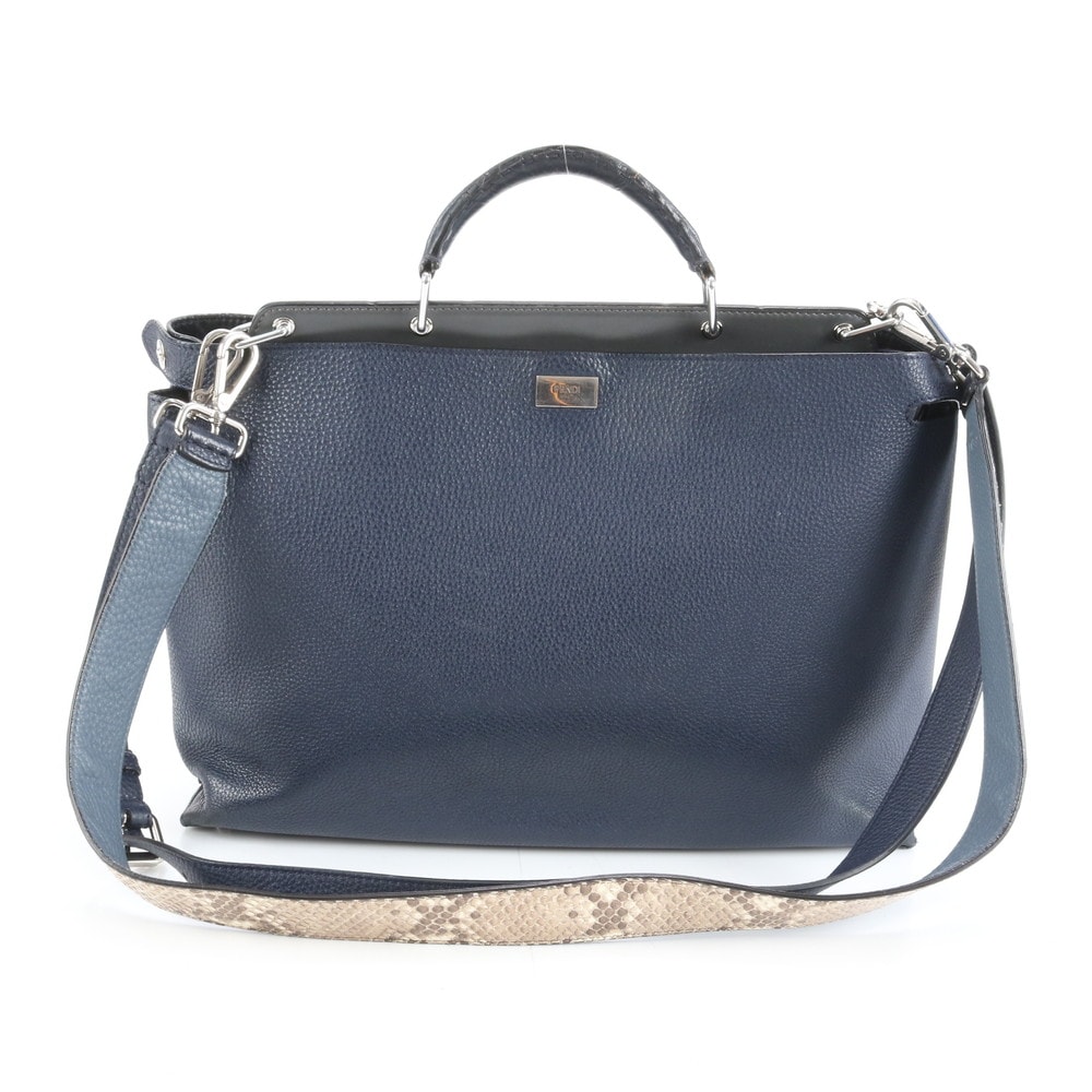 ■美品 フェンディ セレリア アイコニックエッセンシャリー パイソン