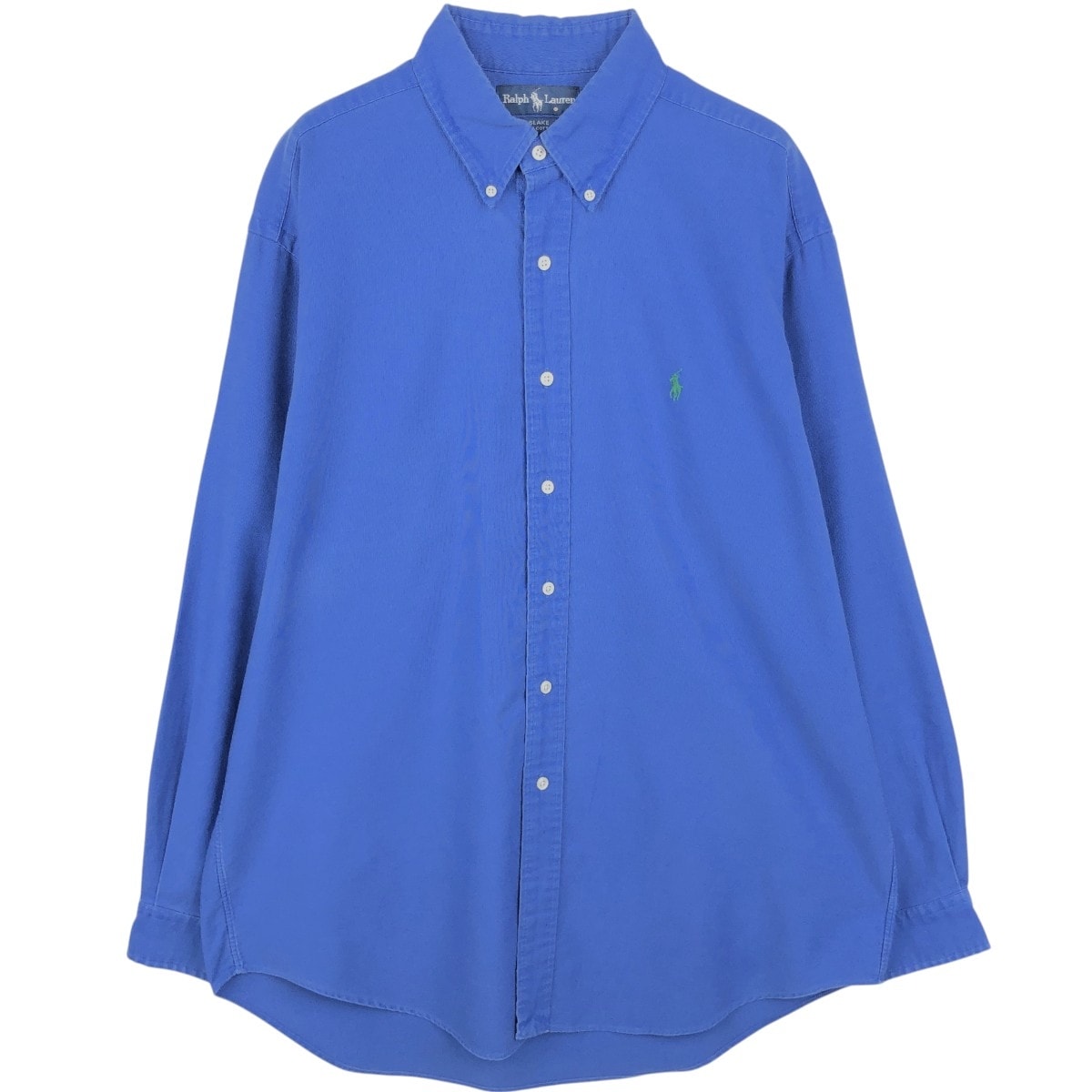 古着 ラルフローレン Ralph Lauren BLAKE 長袖 ボタンダウンシャツ メンズL相当/eaa659886
