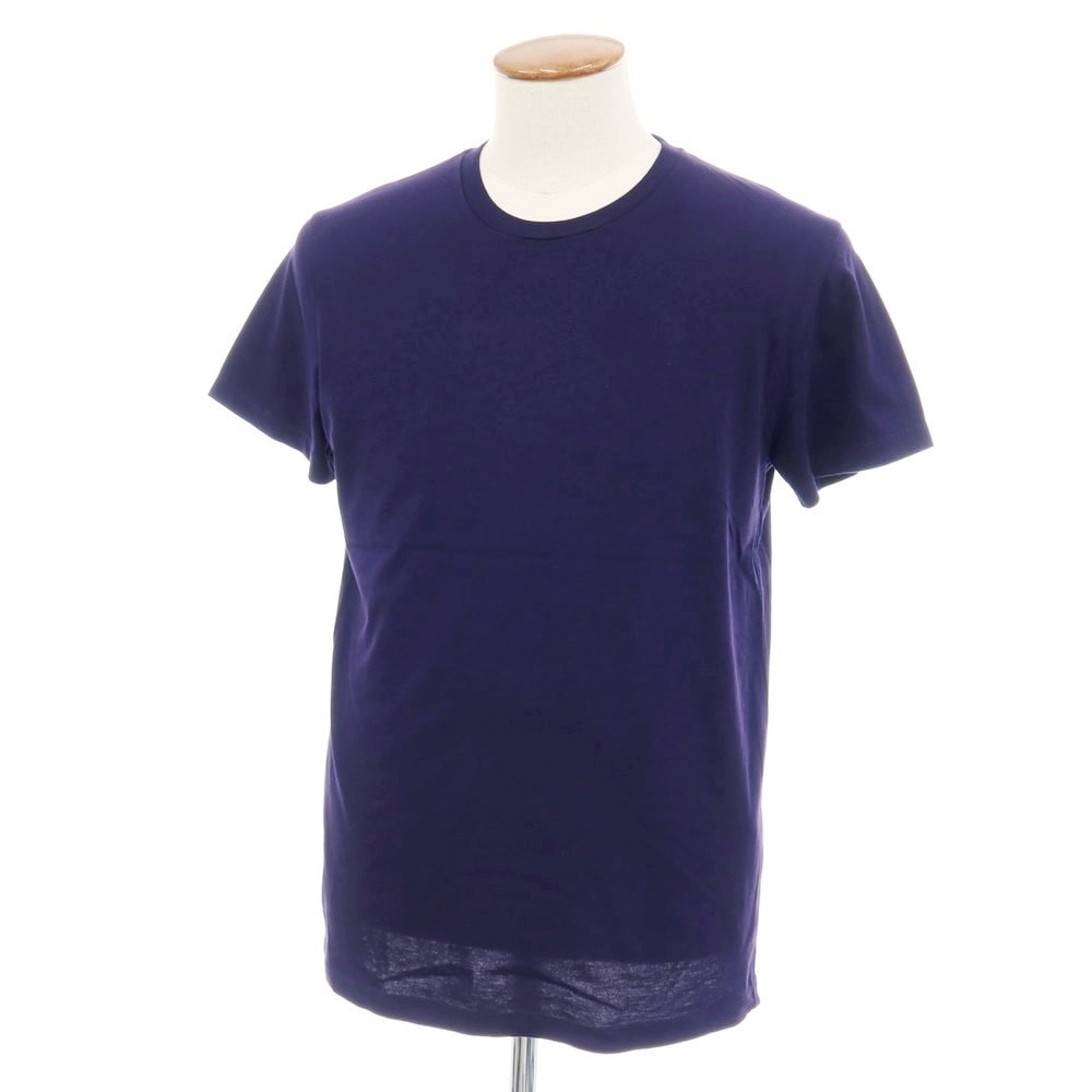 【中古】ジルサンダー JIL SANDER コットン クルーネック 半袖Tシャツ パープル【サイズM】【メンズ】