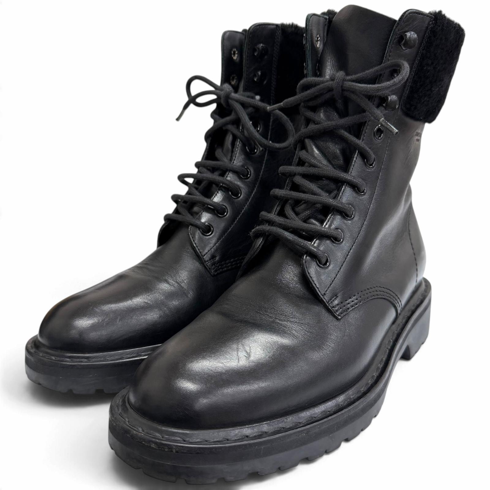 良品 サンローランパリ ブーツ Ranger Boots ブラック