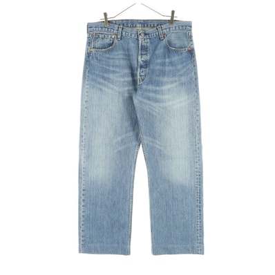 Levi's リーバイス コットン デニムパンツ w36 ブルー系 501