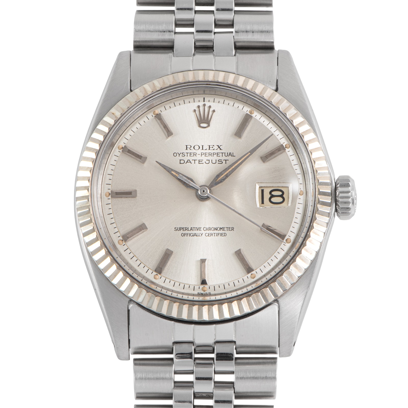 ROLEX ロレックス デイトジャスト 1601 1963年製 アルファハンド Tritium【中古】