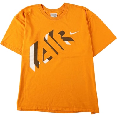 古着 00年代 ナイキ NIKE ロゴプリントTシャツ メンズL相当/eaa672751