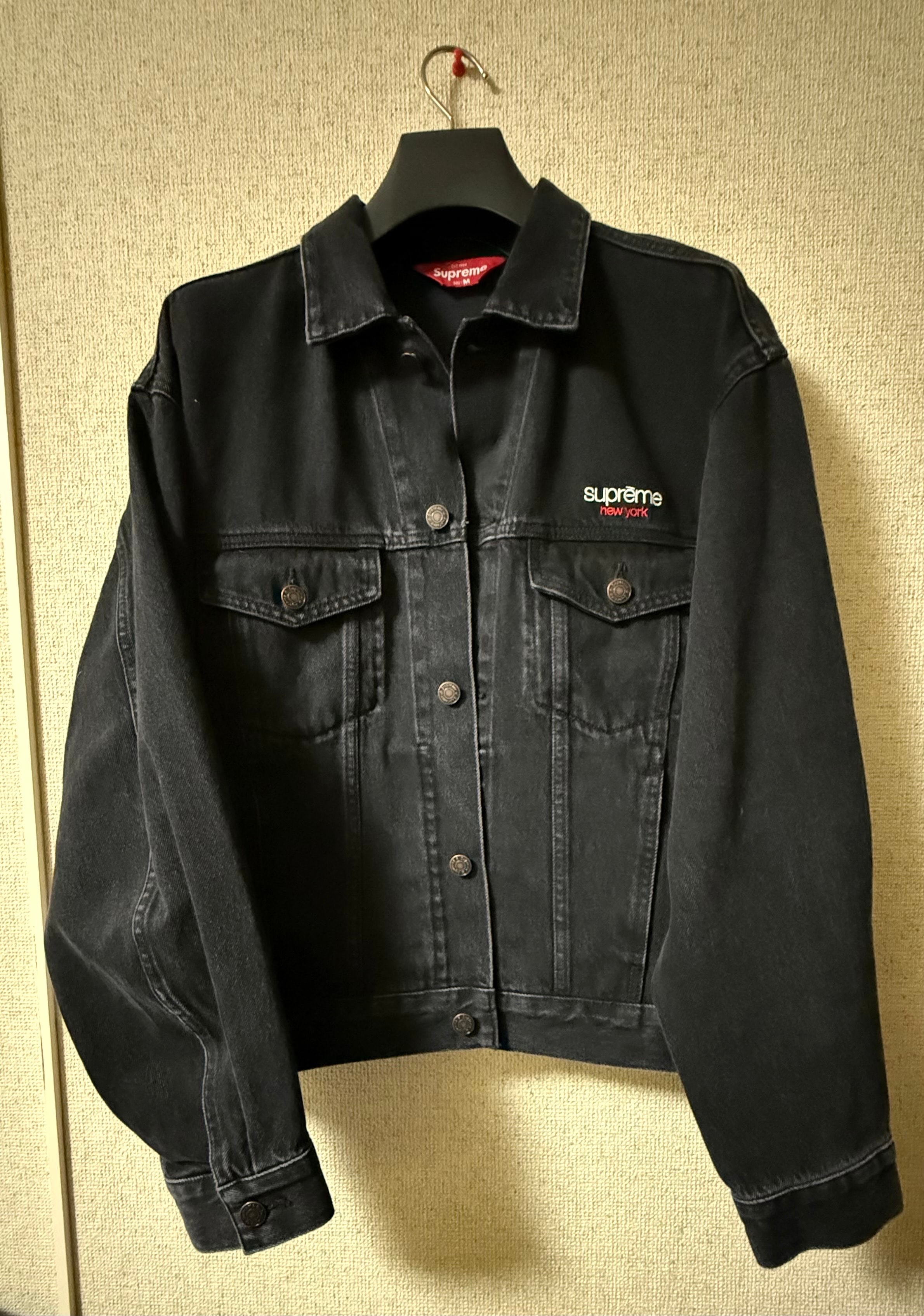 Supreme Denim Trucker Jacket "Black" (26SS)