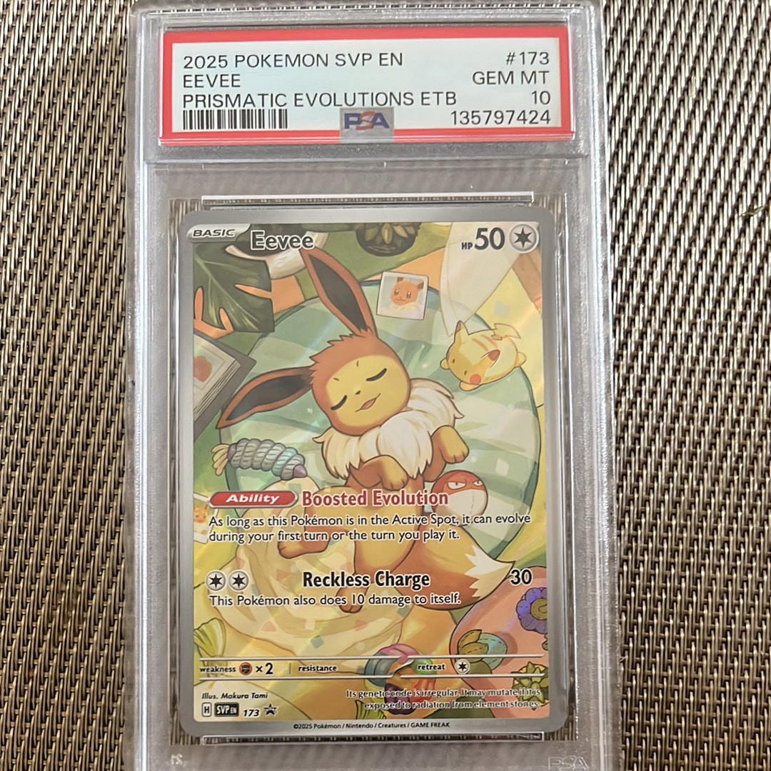 PSA10】イーブイ P [SVP EN 173]【英語版】(スカーレット&バイオレット