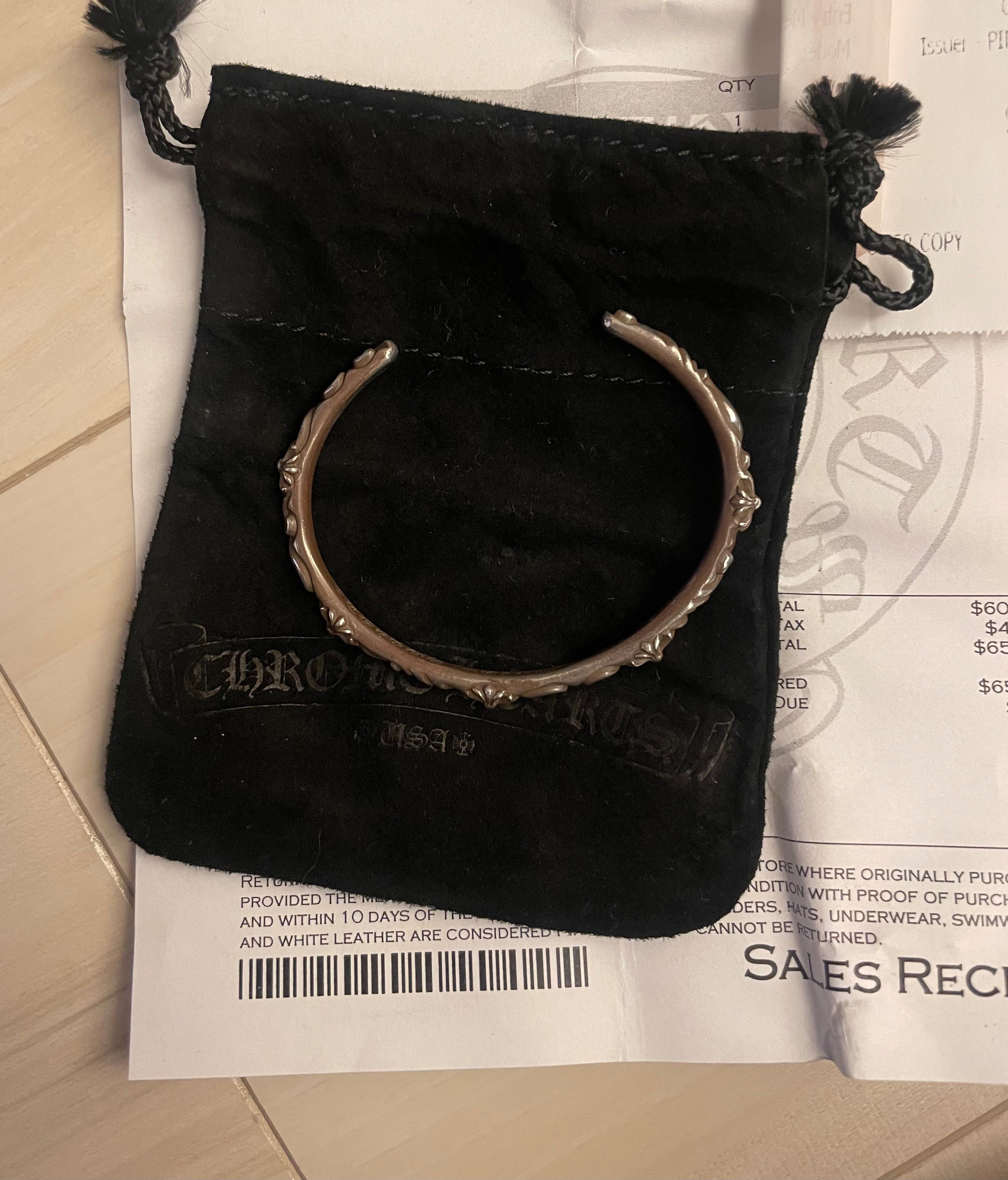 Chrome Hearts SBT Band Bangle "Black"