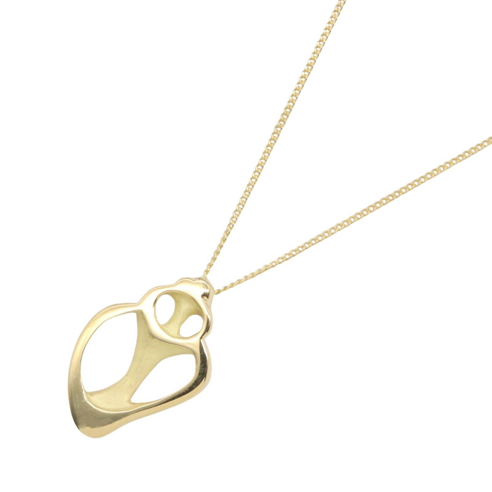 ティファニー TIFFANY&CO アンジェラ カミングス ネックレス ネックレス ジュエリー K18(イエローゴールド) レディース ゴールド系 【中古】