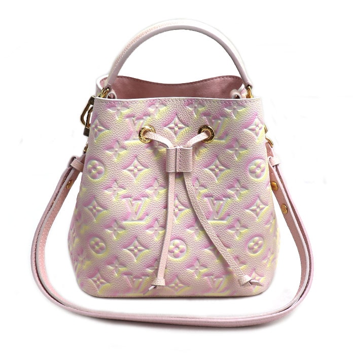 LOUIS VUITTON ルイ・ヴィトン ネオノエBB サマースターダスト 2Wayショルダーバッグ ピンク M46174 IC レディース【中古】
