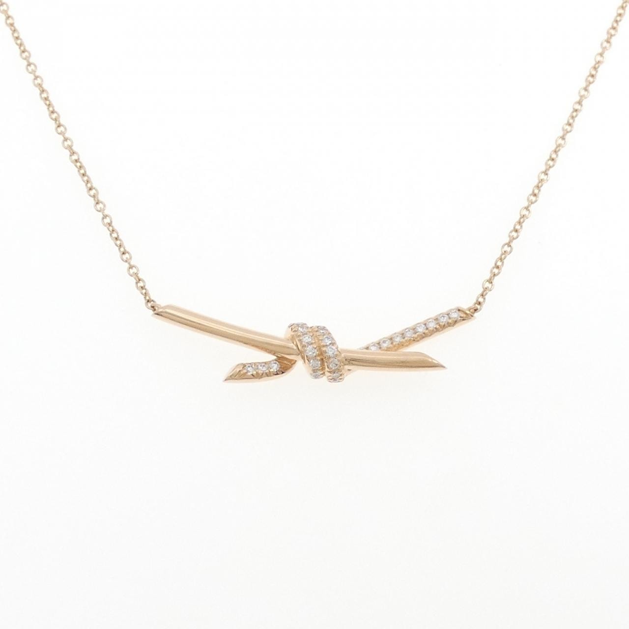 티파니 노트 네크리스 0.25CT