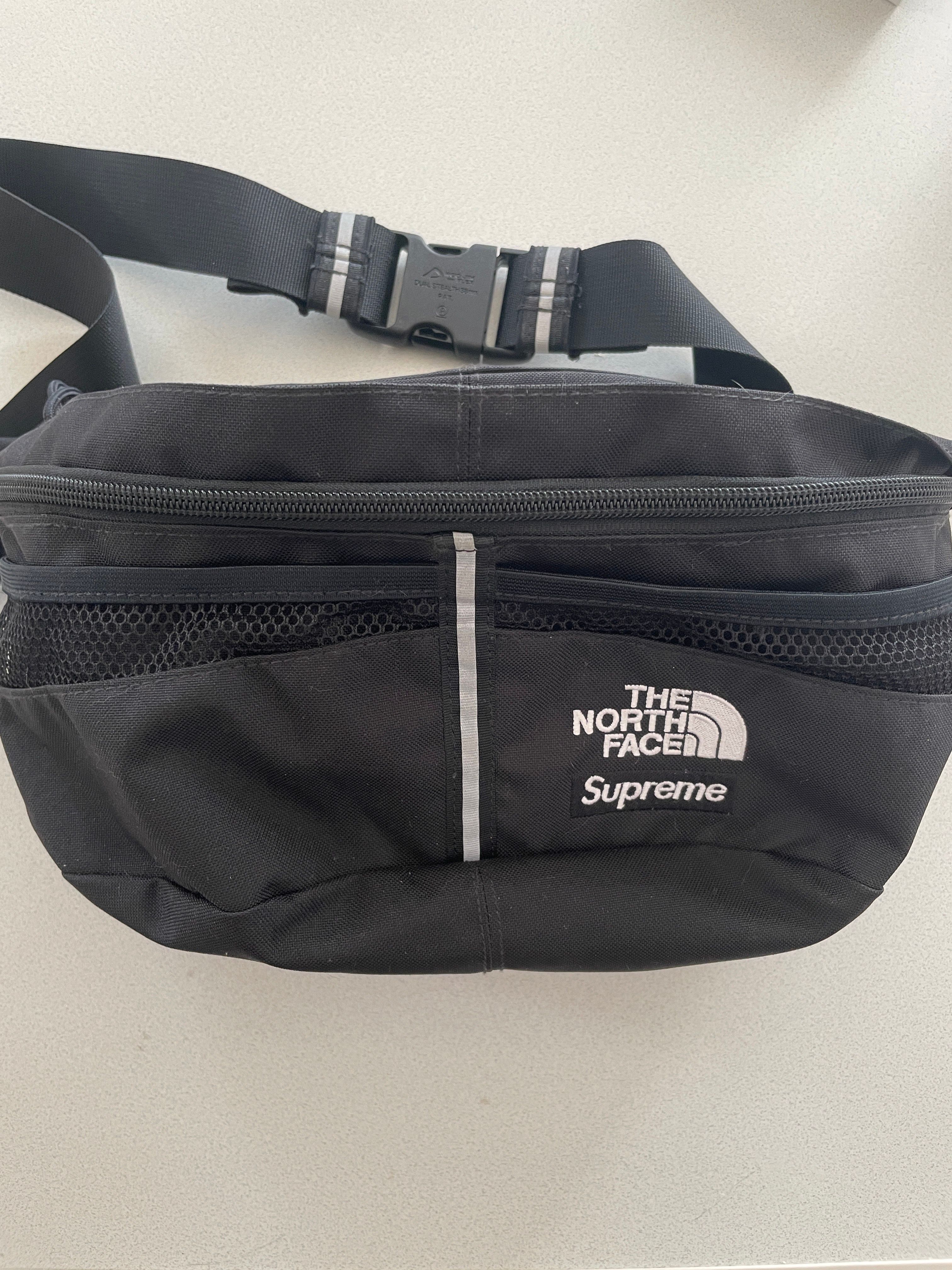 Supreme x The North Face Split Waist Bag "Black" NM72400I / NF0A875G