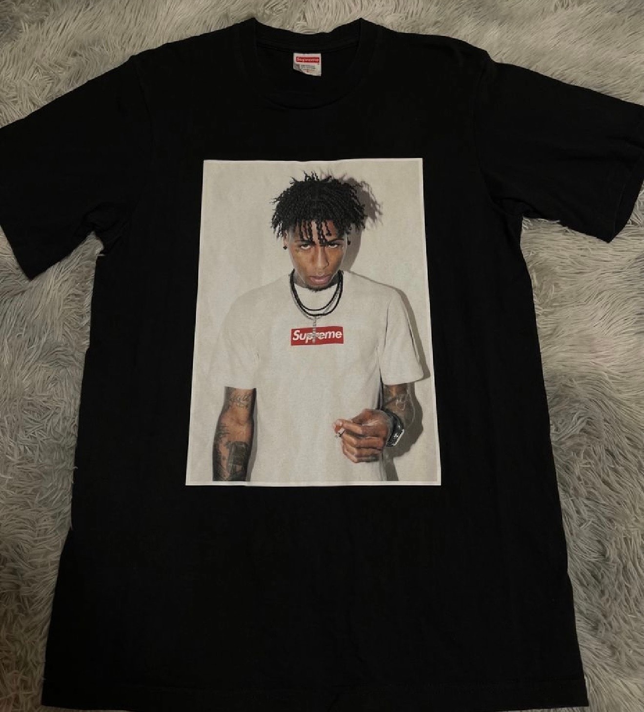 Supreme NBA Youngboy Tee "Black"