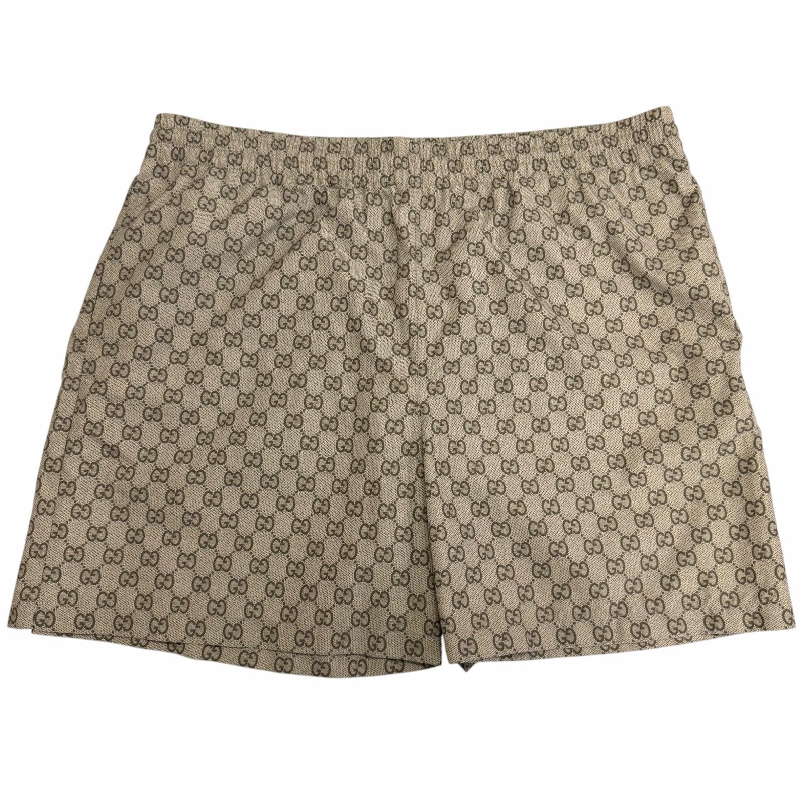 極美品 グッチ ショートパンツ ベージュ メンズ 52 864932