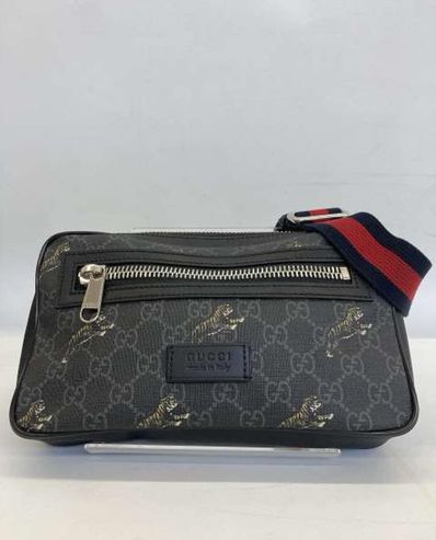 GUCCI GG Black Belt Bag "Black"
