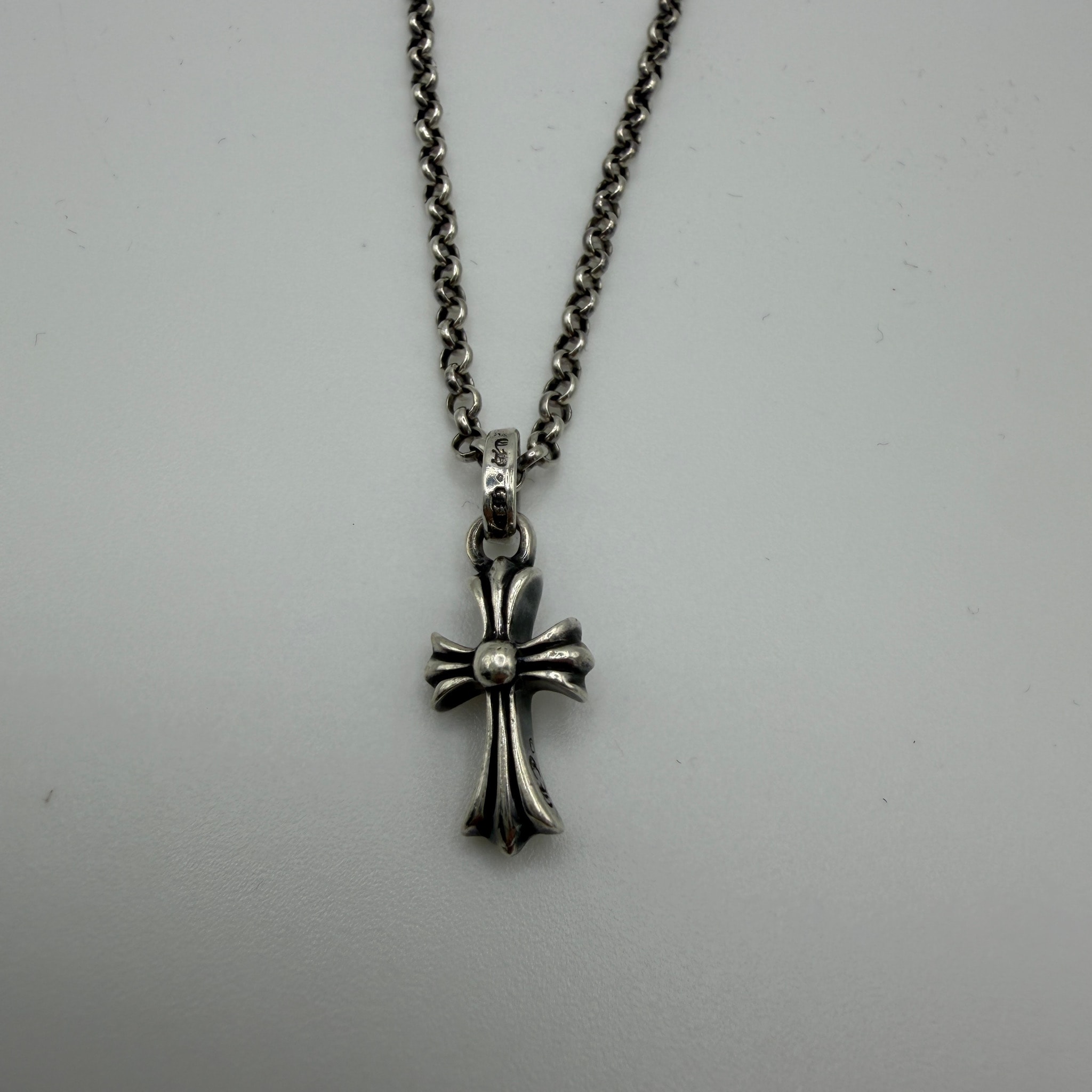 Chrome Hearts Cross Baby Fat Charm "Silver"