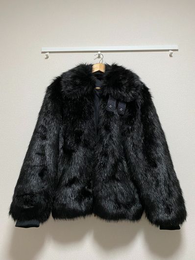 Nike x Ambush Women's Reversible Faux Fur Coat "Black"
