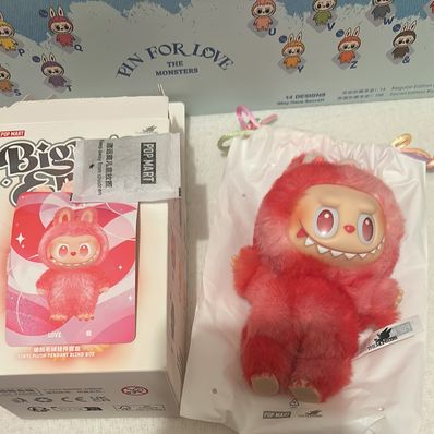 POP MART THE MONSTERS (LABUBU) Big into Energy Series Plush Pendant LOVE
