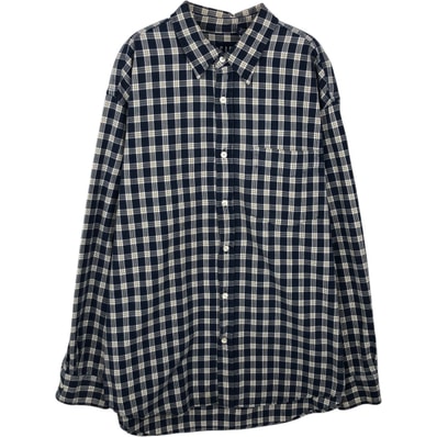 古着 90年代 ギャップ GAP オールドギャップ 長袖 コットンチェックシャツ メンズL相当 ヴィンテージ/eaa643343