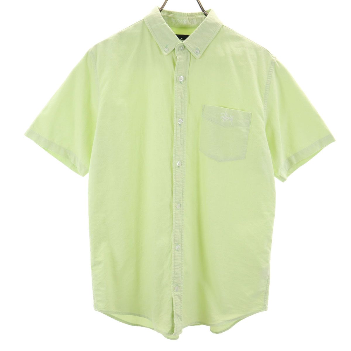 STUSSY 半袖 ボタンダウンシャツ
