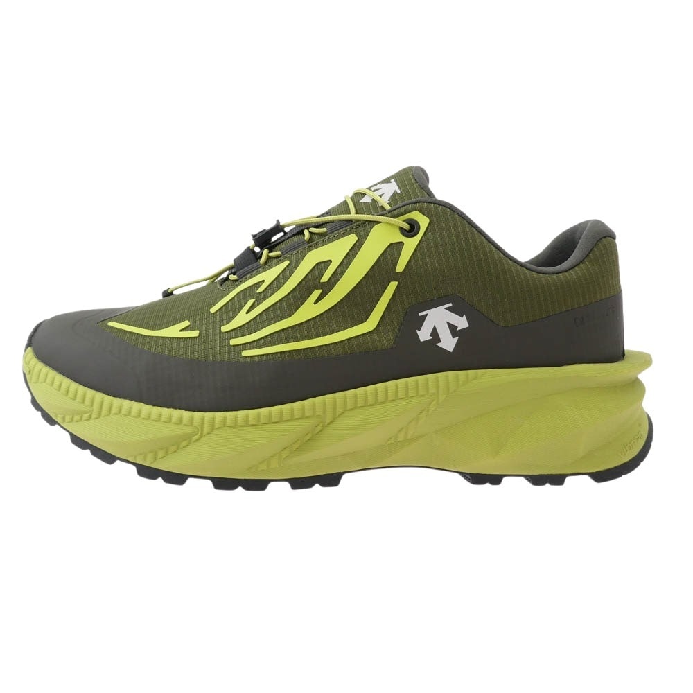 DESCENTE デサント スニーカー DU5SRS06MZ VERTHER RA ヴェルサー ローカット スニーカー グリーン系 27.5cm【極上美品】【中古】